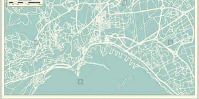 نقشه ناپل ایتالیا شهر